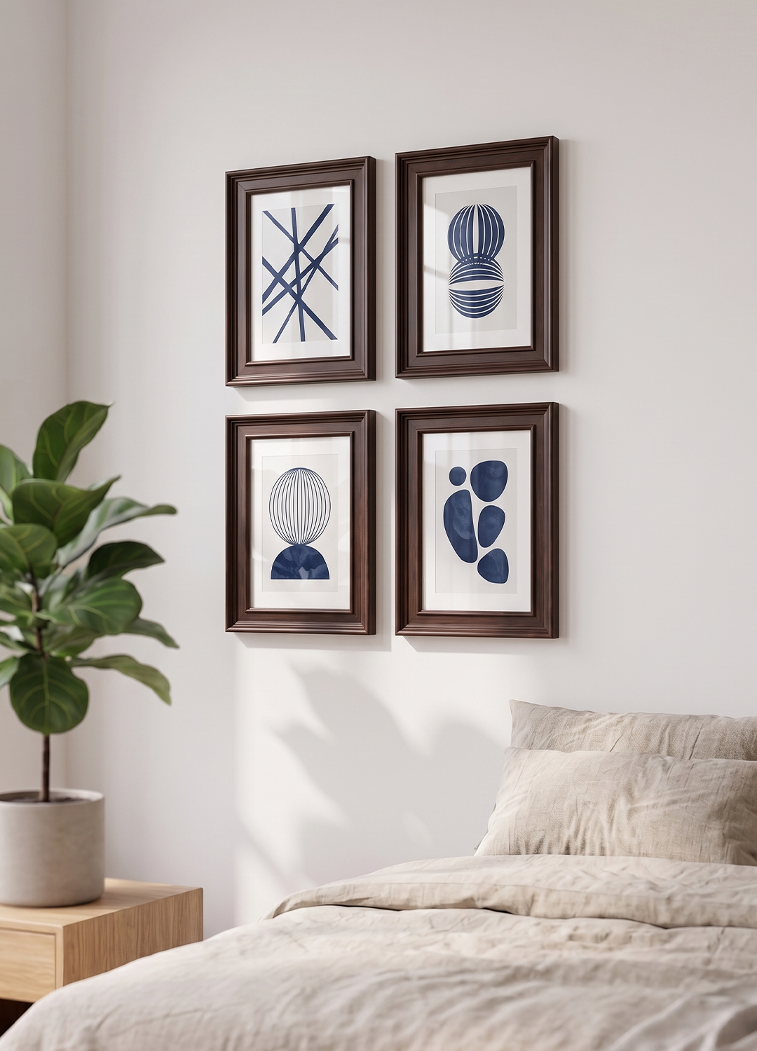 Dark Brown Stepped Frame - Image 3