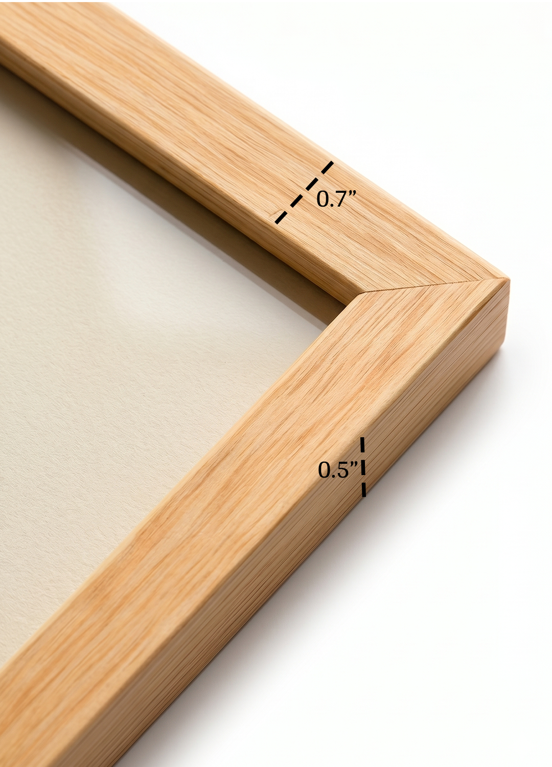 Slim Pine Toned Frame - Image 3