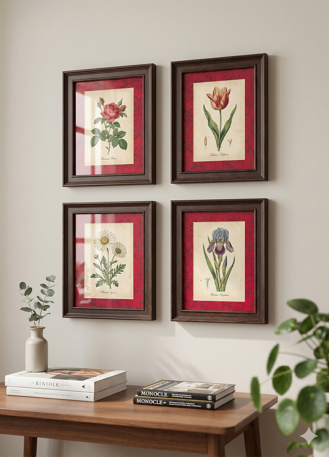 Dark Brown Stepped Frame with Printed Mount - Image 5