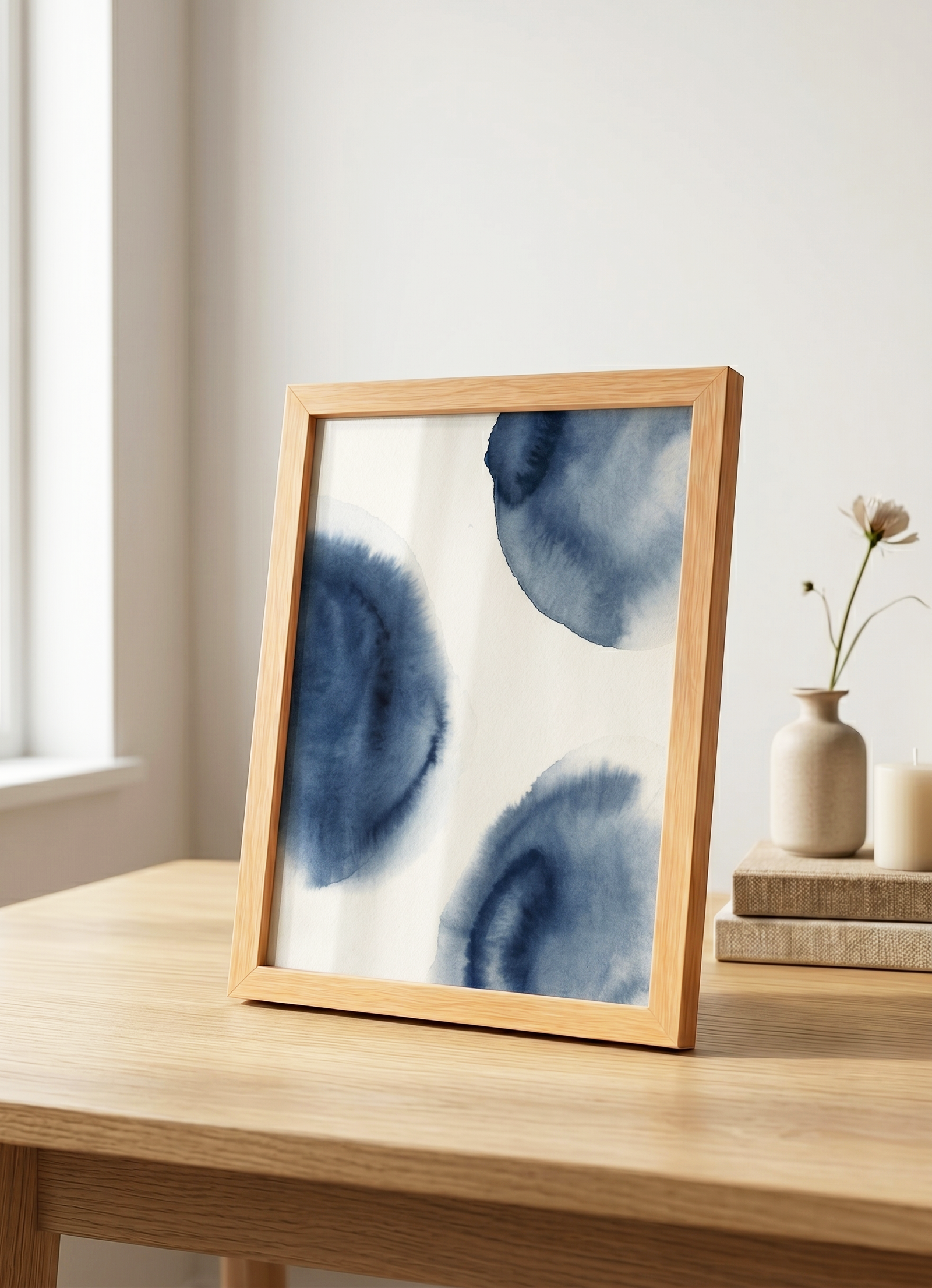 Slim Pine Toned Frame