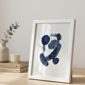 Slim White Frame