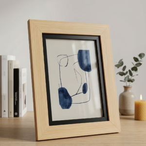Pine & Black Dual-Tone Double Layer Frame